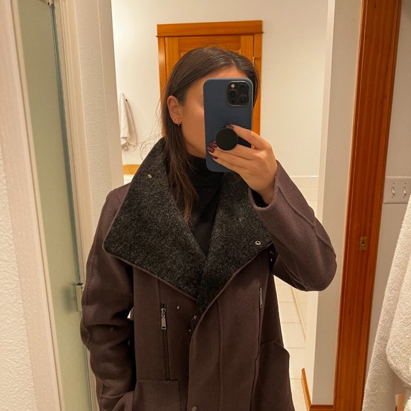 Elie Tahari Wool Coat - Picture 2 of 10